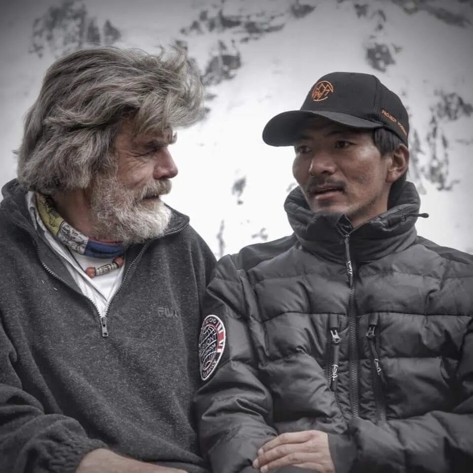 Мингма с Райнхольдом Месснером.  Фото: mingma_david_sherpa
