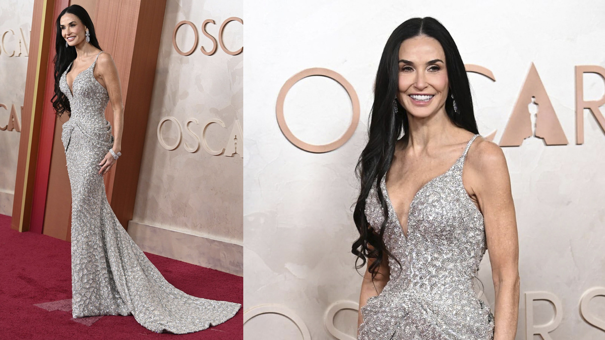 Деми Мур на премии Оскар (2024)