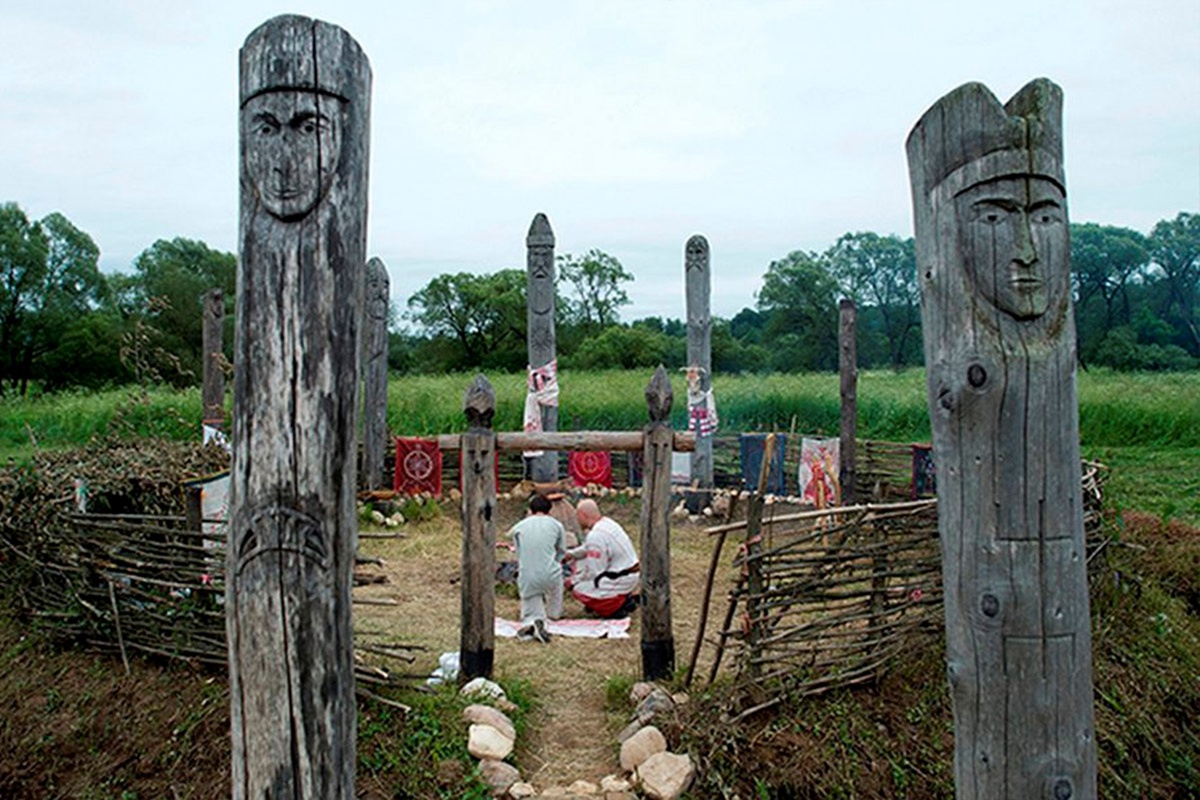 Капище Перуна в Калужской области Фото из открытого доступа