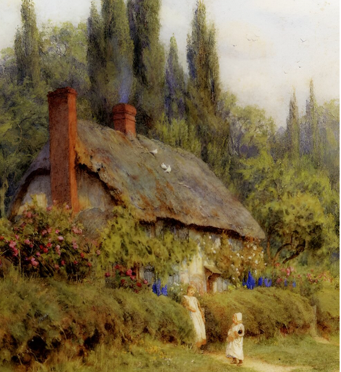 Уютная старая Англия на картинах Хелен Аллингем