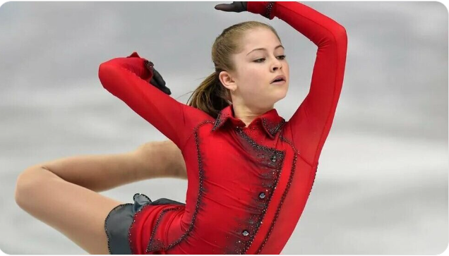 ОИ-2014. Сочи. Юлия Липницкая. Золото в командном соревновании 