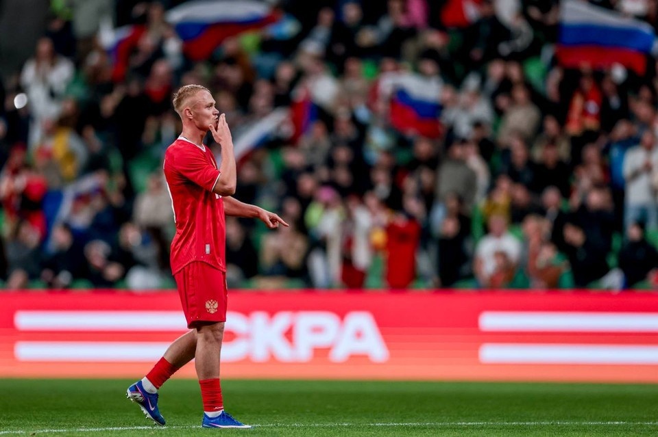    Жители Краснодара увидели большой футбол. Фото: t.me/teamrussia