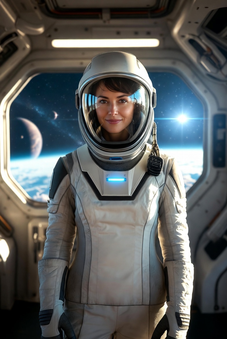 "Светлая Анжелина: Магнетизм Добра в Сверхцивилизации", иллюстрация создана сетью Грок