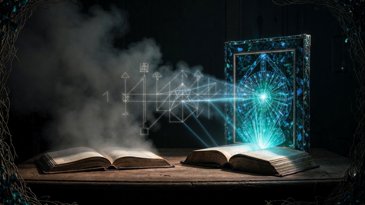 "Техническая правка Ахманова: Сшивание пустоты Лорда", иллюстрация создана сетью Грок