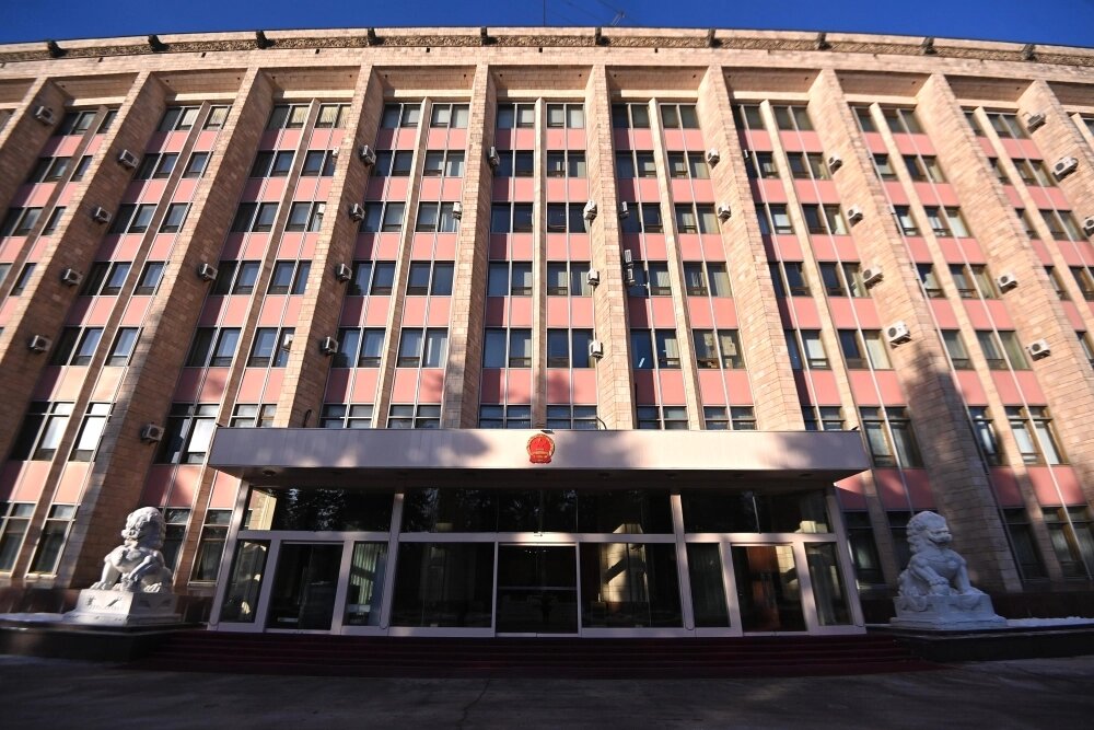   Посольство Китая в Москве. Фото: РИА Новости/ Евгений Одиноков