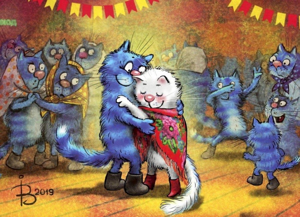 очаровательные коты Рины Зенюк