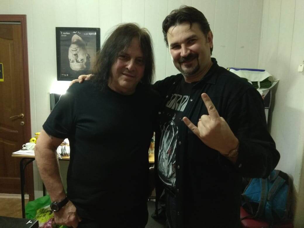 Я и Росс Фридмен 7 ноября 2018 в Санкт-Петербурге, клуб "Opera"