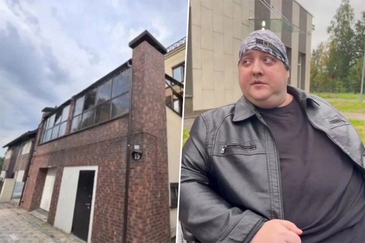    Роман Попов и его дом в поселке «Архангельская ривьера».