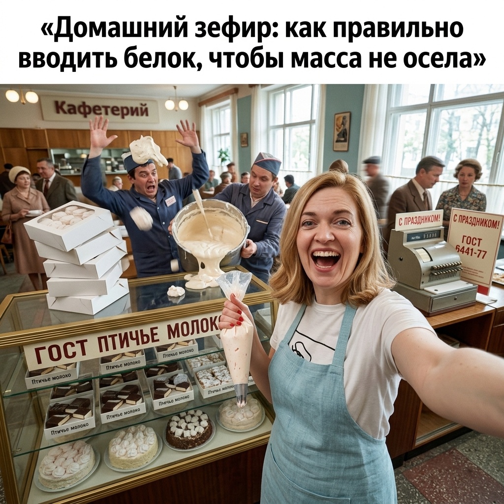    Правильная техника введения белка — залог пышного домашнего зефира. admin