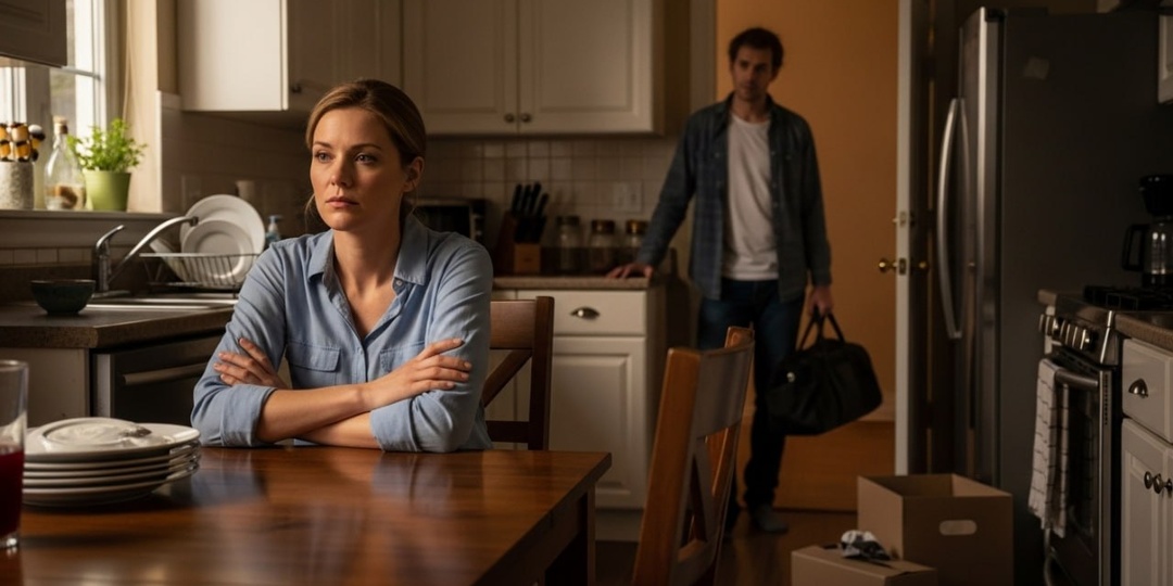 Бывший муж не съезжал после развода. Тогда она поставила ему одно условие