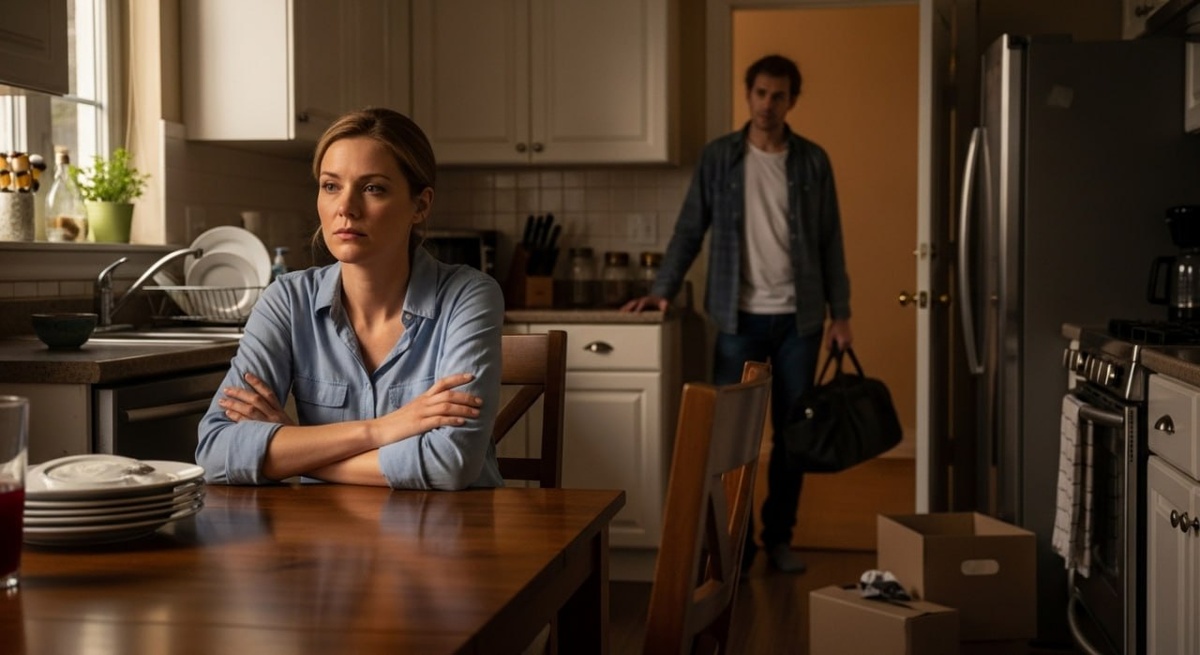 Он думал, что жалость снова сработает. Но её спокойный ответ стал для него точкой.