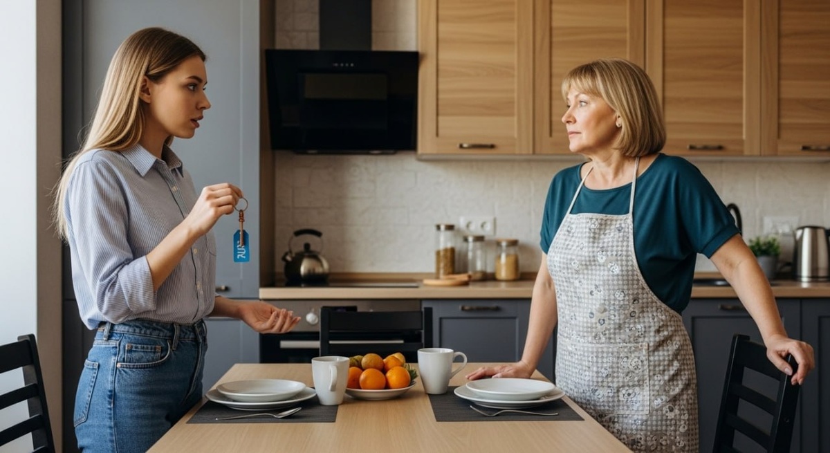 Муж дал ключ своей маме. А я узнала об этом, когда вошла домой.