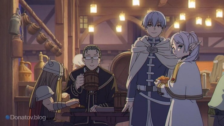    Кадр из аниме «Фрирен: Провожающая в последний путь»