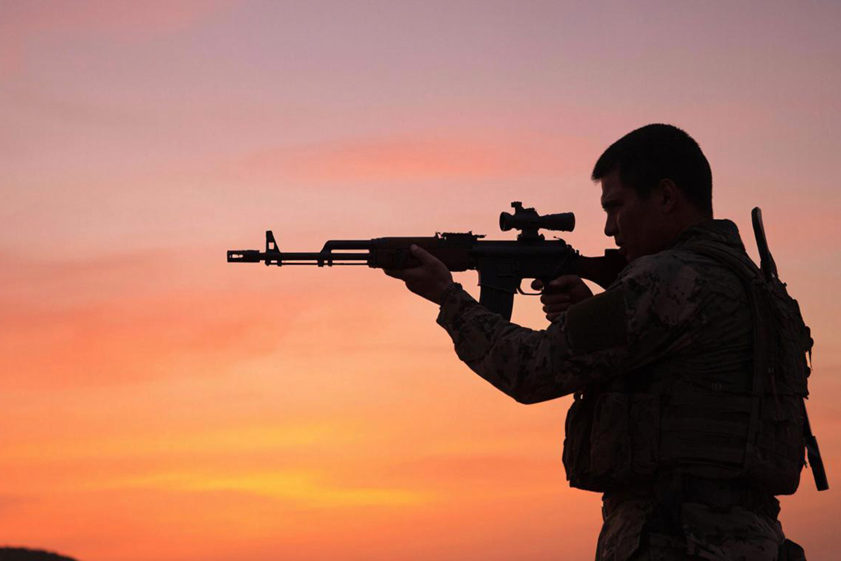 Кайнеругаба заявил о возможности вступить в конфликт.  Фото: Изображение сгенерировано с помощью ИИ / Светлана Возмилова