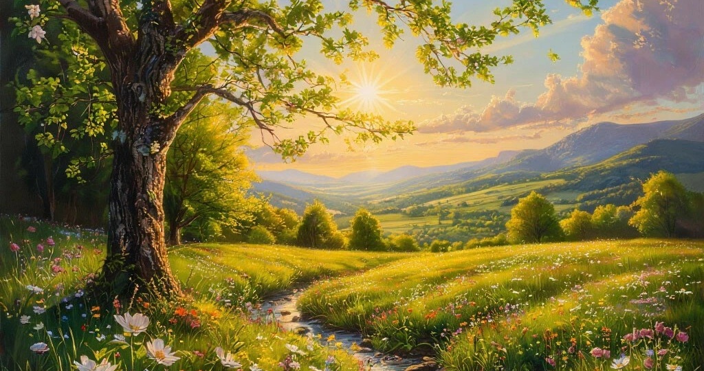 По-весеннему светит солнце