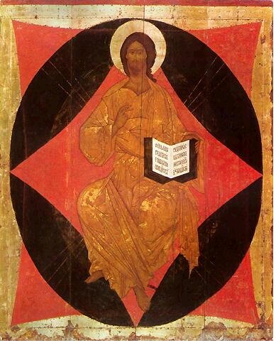 Икона "Спас в силах". Дионисий. XV в.