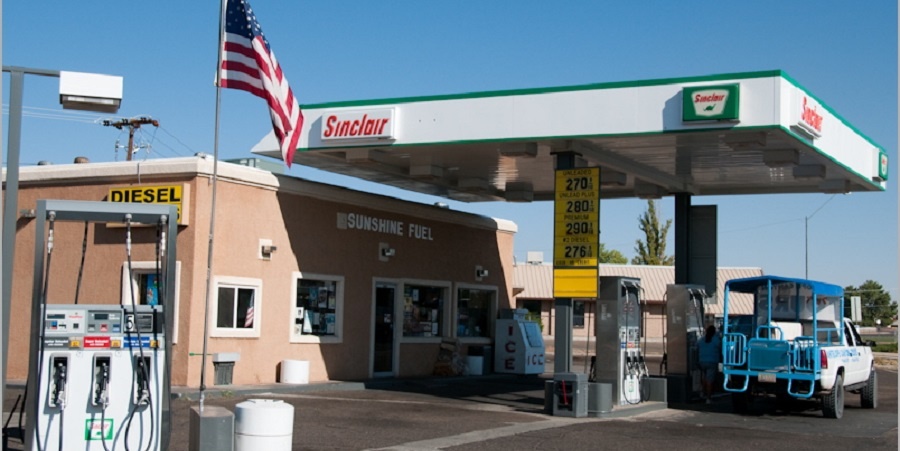 Заправка в США.  фото: яндекс.