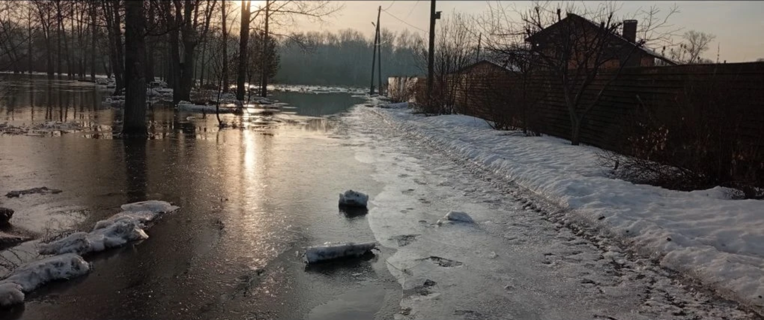 Под Челябинском Миасс подтопил село недалеко от Шершневского водохранилища