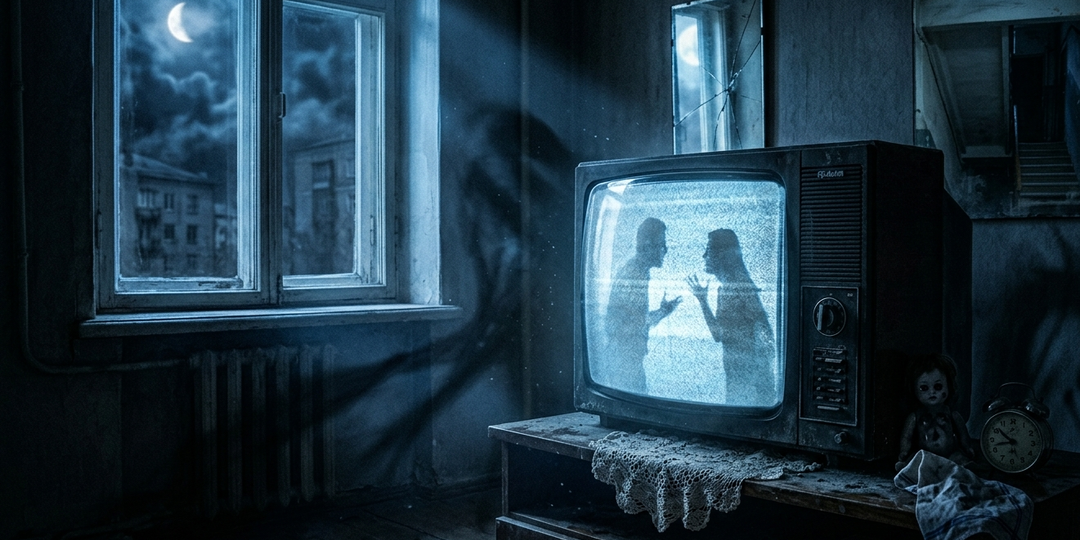 ​Тени за деревянной дверью. Мистический рассказ.