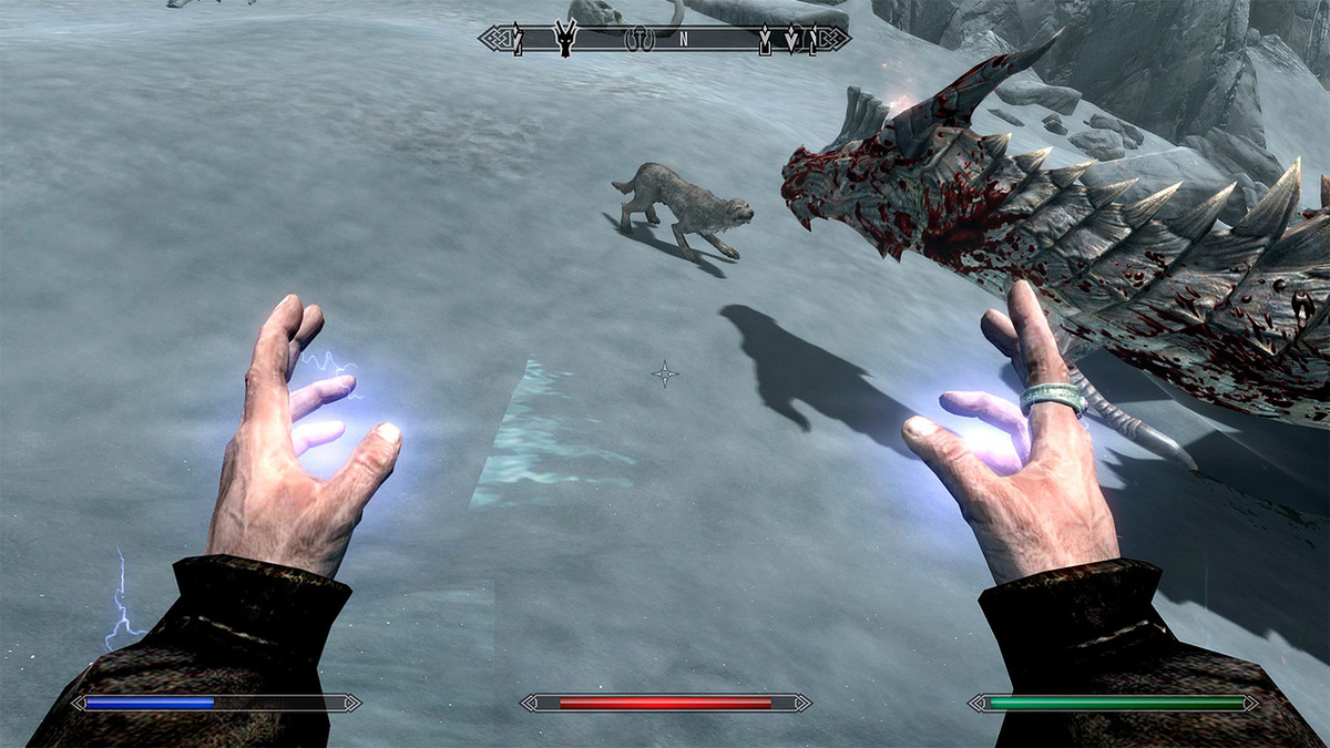 Собака-с_драконом_сражака. Удивительный, читерский спутник, данный на время прохождение определённого квеста