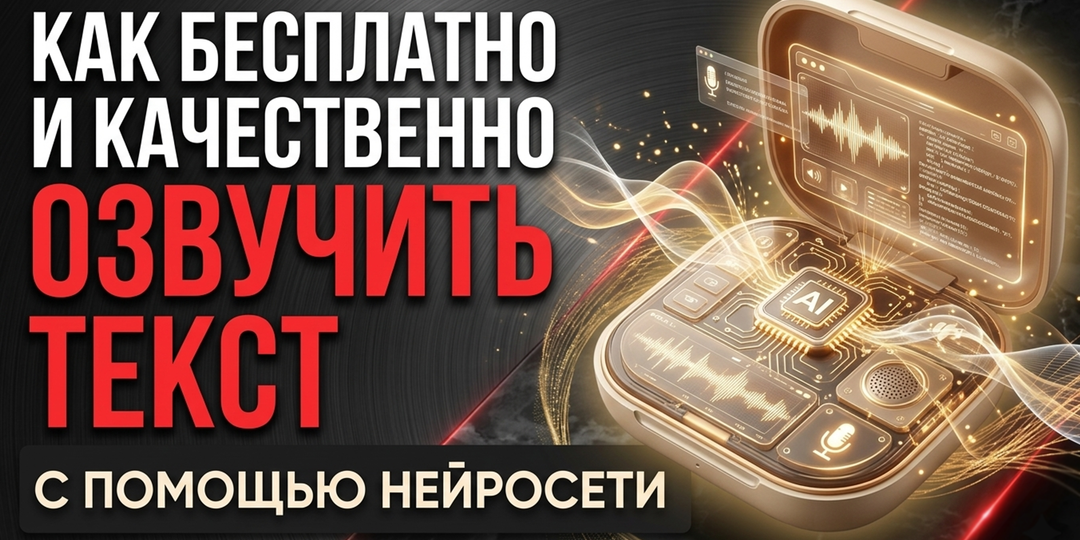 Как бесплатно и качественно озвучить текст с помощью нейросети: пошаговая инструкция