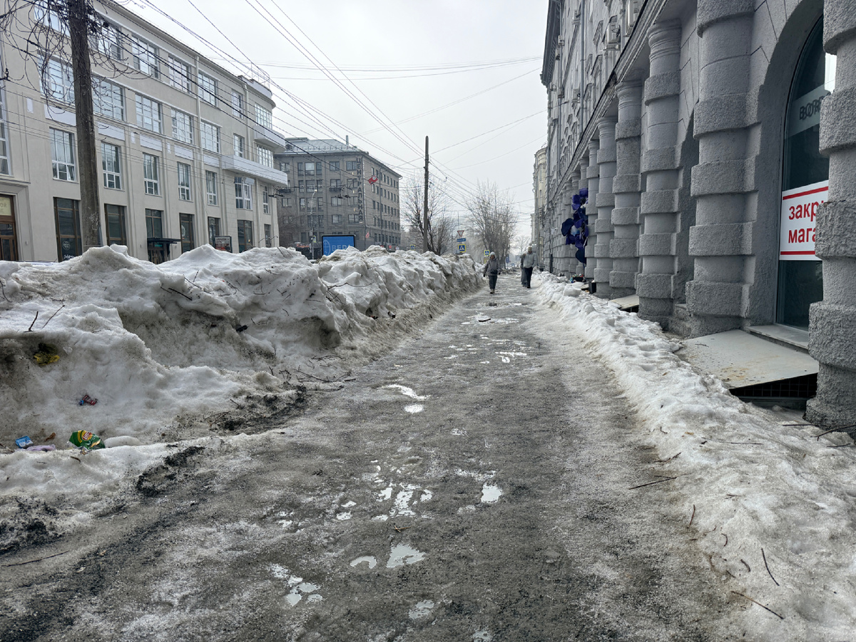 Новосибирск в марте