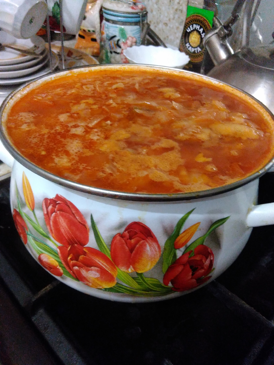 русские щи-фото автора