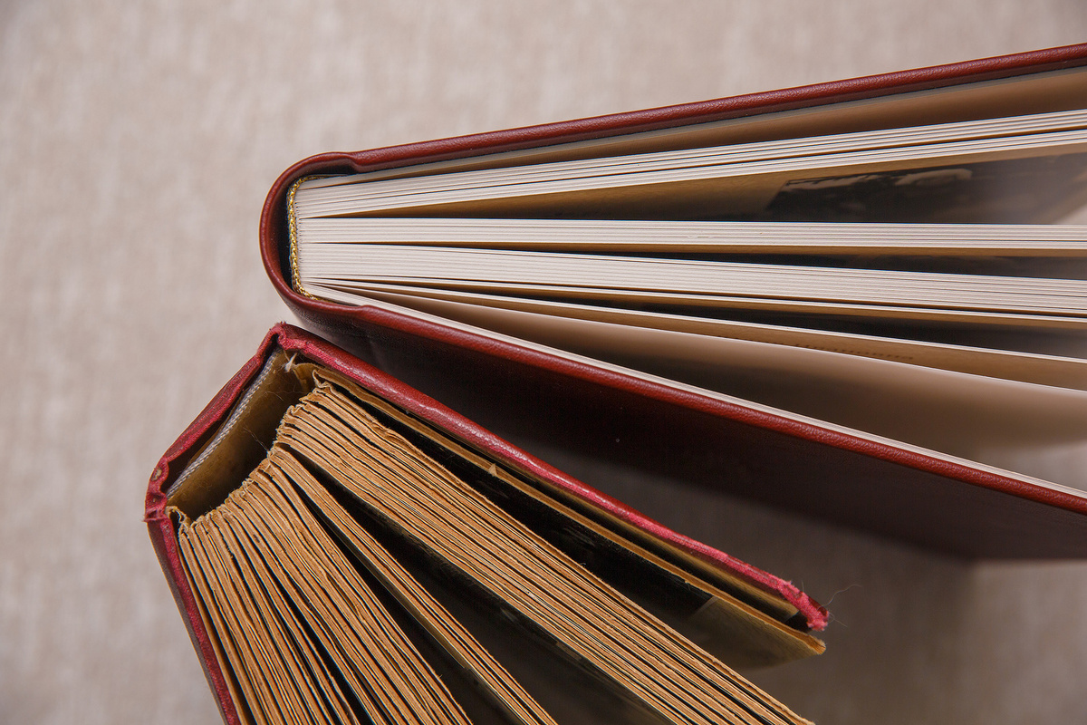 Оцифровка и восстановление старого альбома. ТИЛИ фотобук