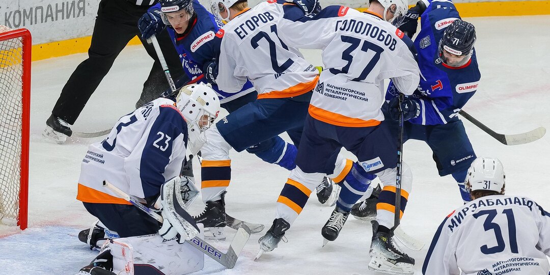 Хоккеисты «Магнитки» одержали «сухую» гостевую победу в плей-офф ВХЛ