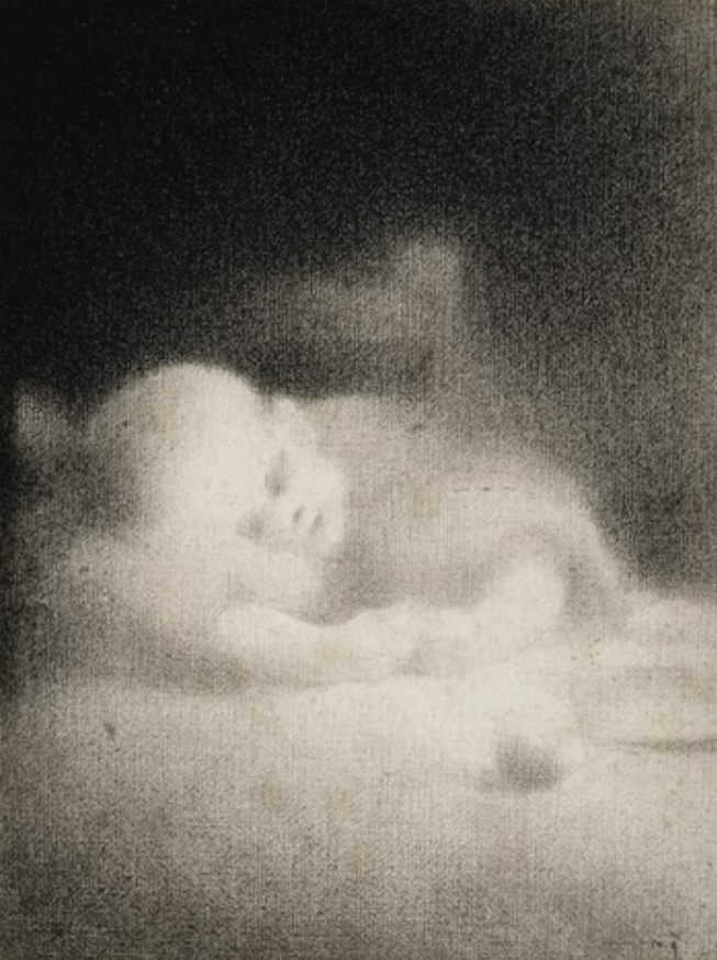 Шарль Ангран. Спящий ребёнок. 1886