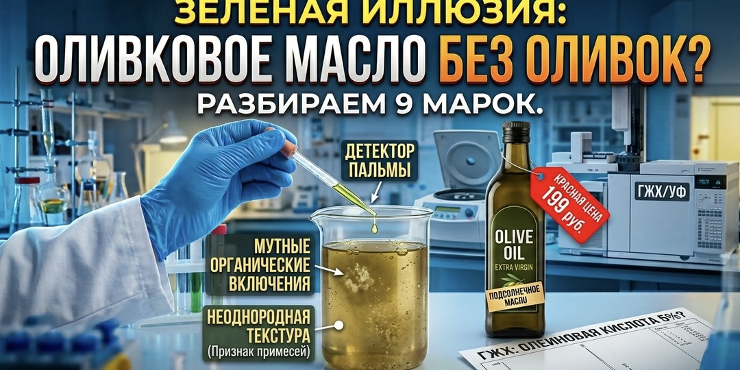Разбираем 9 марок оливкового масла Extra Virgin (За что мы платим?)