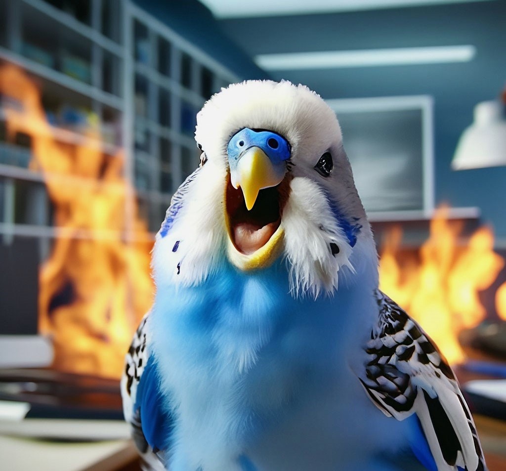 Волнистик часто раньще нас понимает, – что-то не так!..