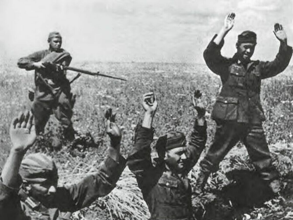    Первые немецкие военнопленные. 1941 | © Совет ветеранов военной контрразведки