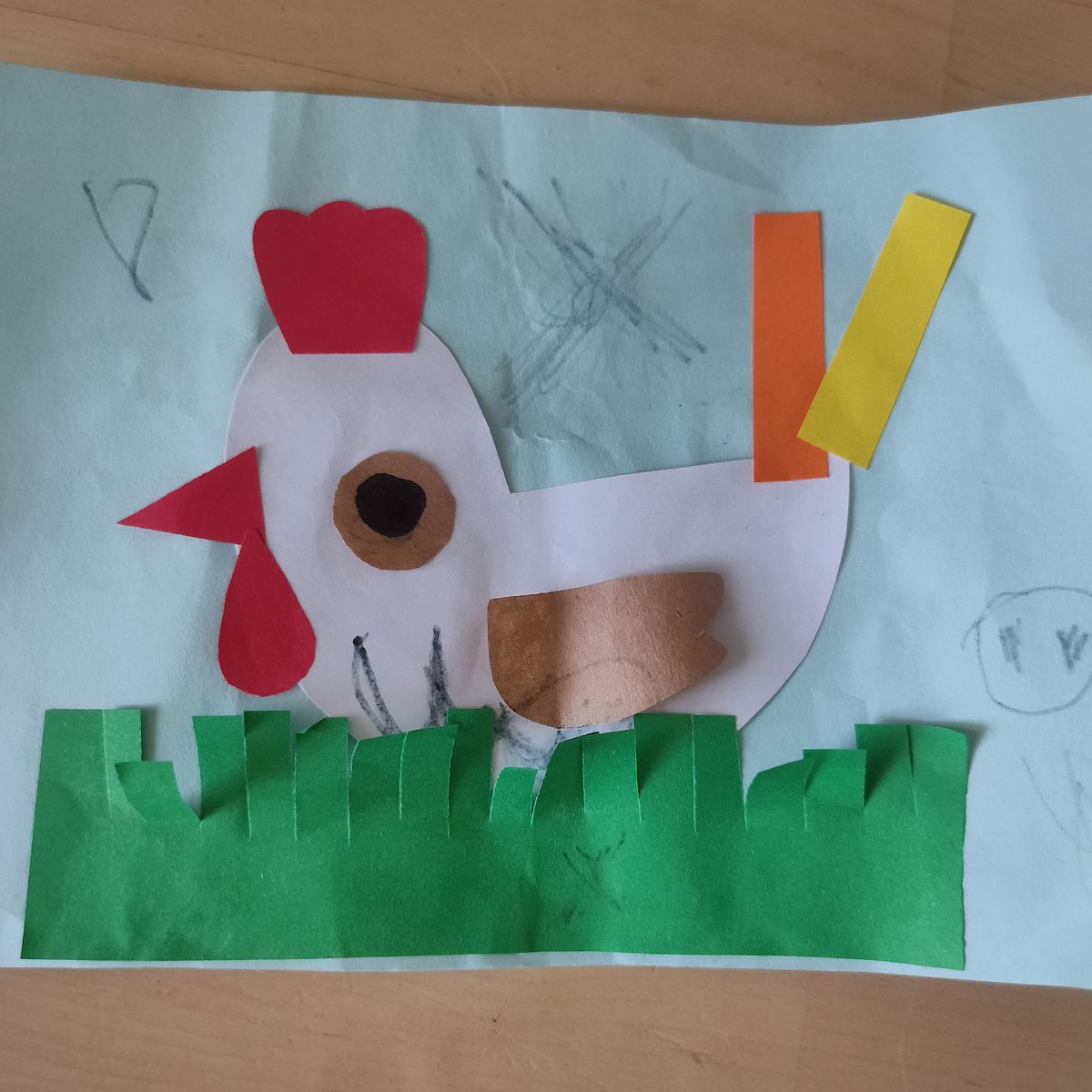 Курочка по зёрнышку клюёт