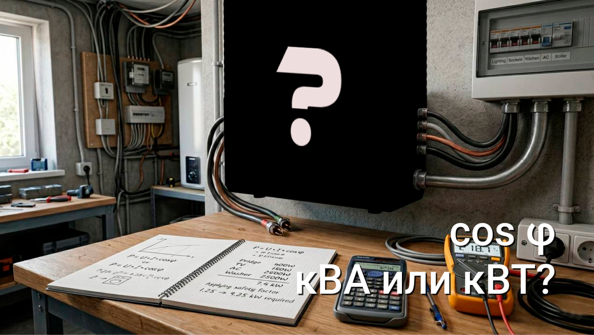 Как рассчитать мощность стабилизатора? 