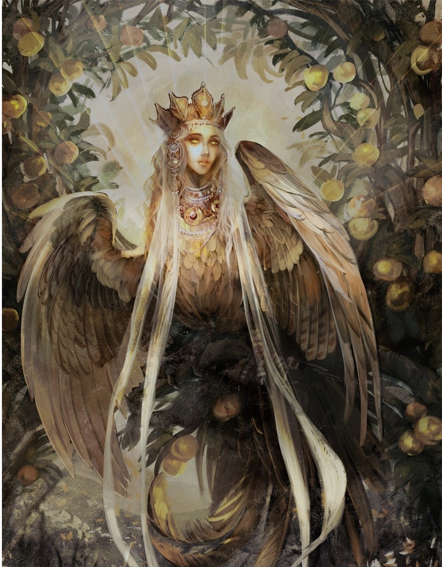 Птица Гамаюн Фото из открытого доступа