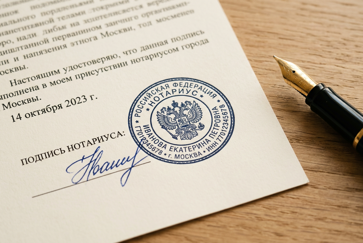 Нотариальное удостоверение — обязательно только в конкретных случаях