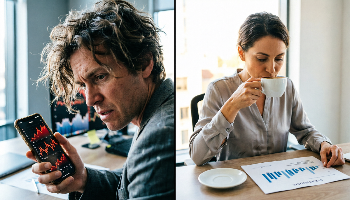 Эмоции сжигают капитал. План сохраняет нервы.