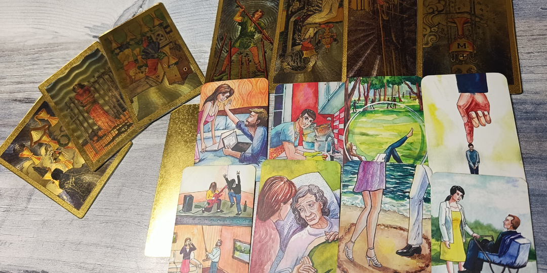 Разведется ли он с женой? Таро расклад