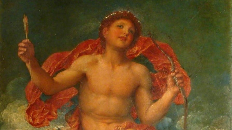     Джордж Фредерик Уоттс, Праздное дитя фантазии (фрагмент). 1885