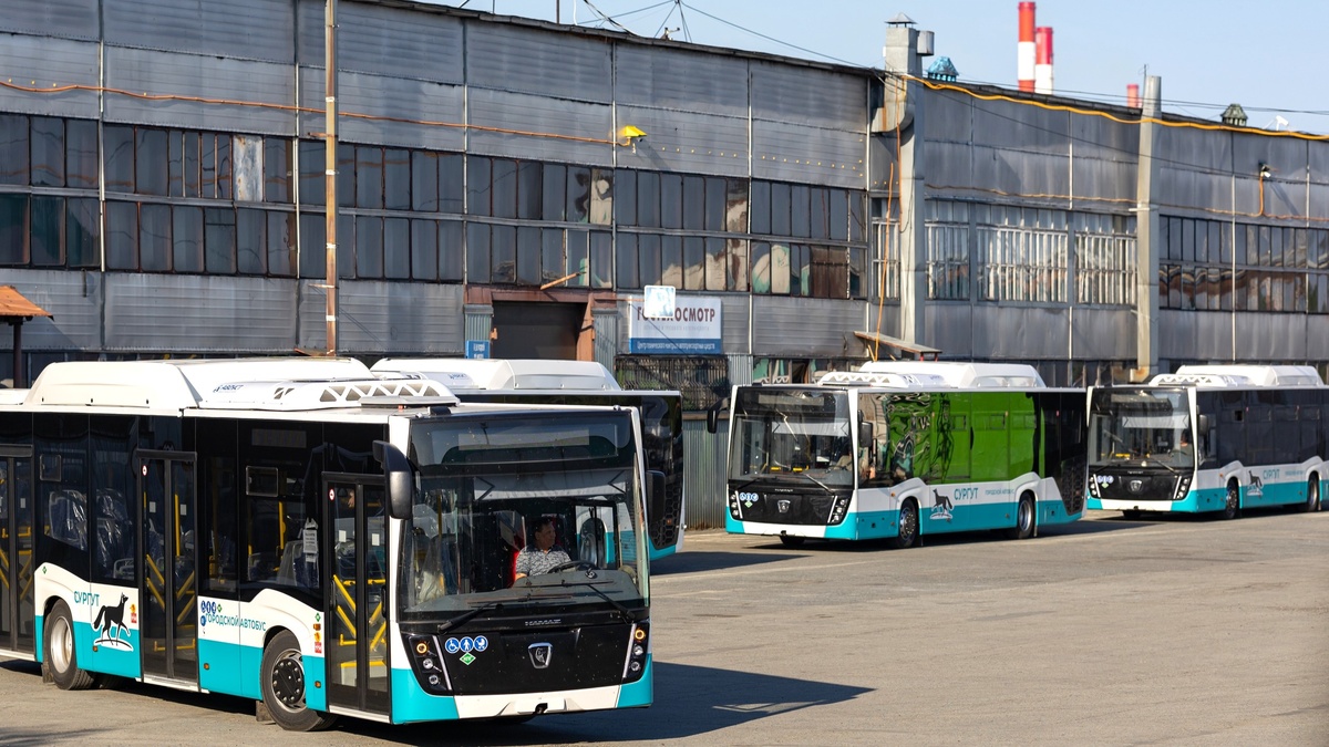    Автопарк Сургута пополнился новыми автобусами
