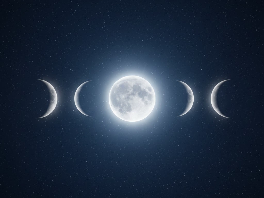 Четыре фазы Луны