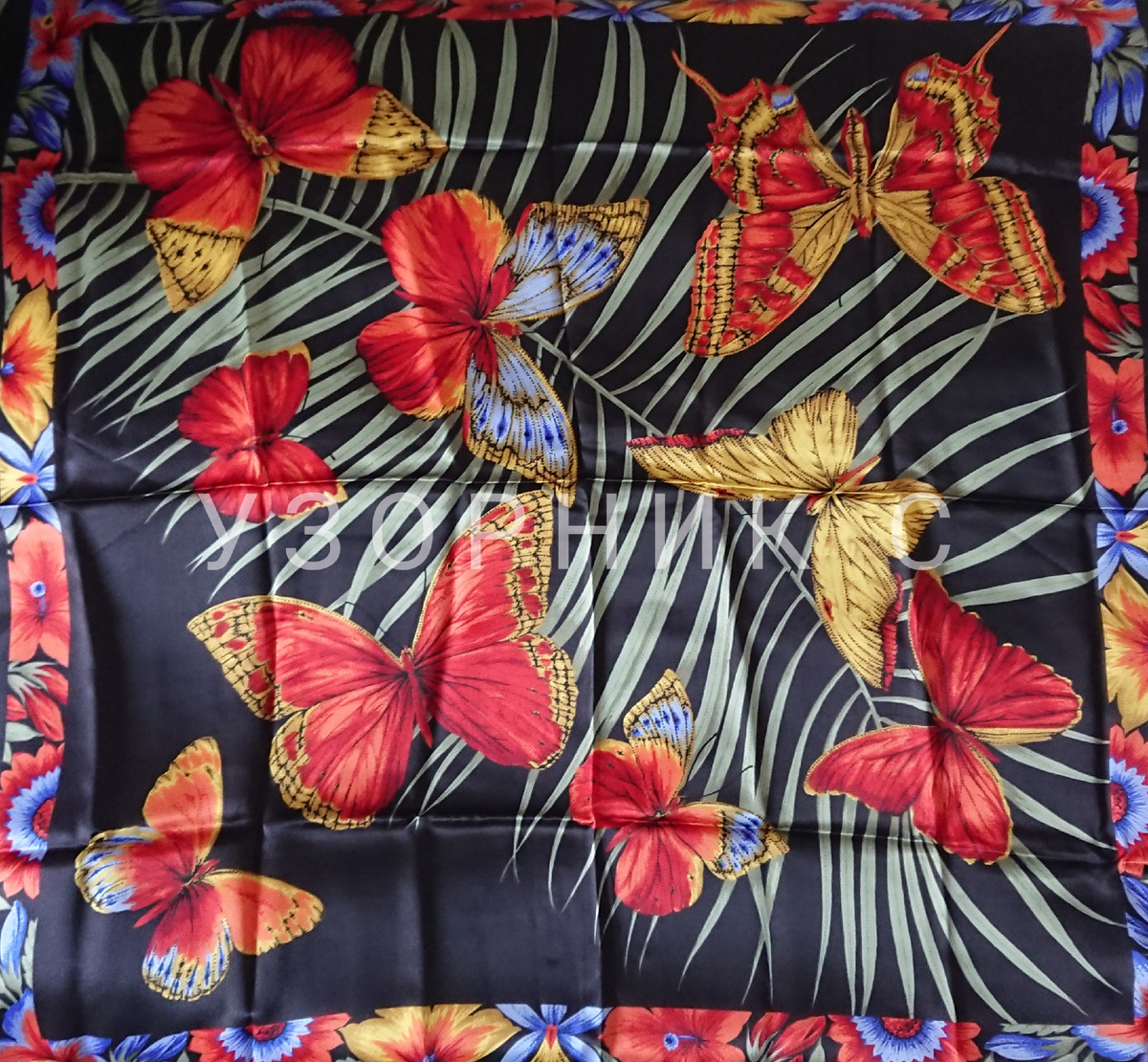 Павловопосадский платок Фиджи, фото автора