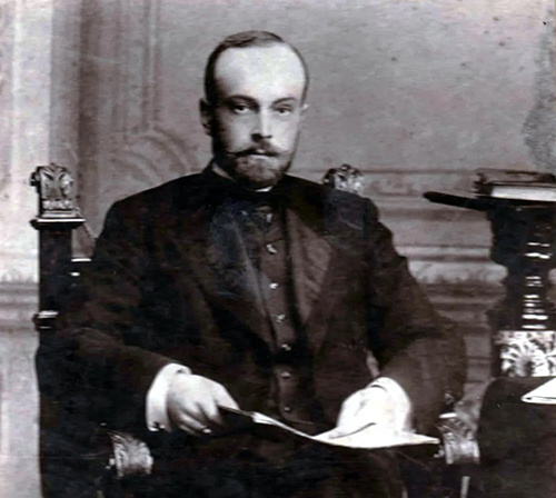 Русский дипломат, историк и публицист Сергей Спиридонович Татищев (1846–1906). Фото 1903 года. Автор не известен. (фрагмент)