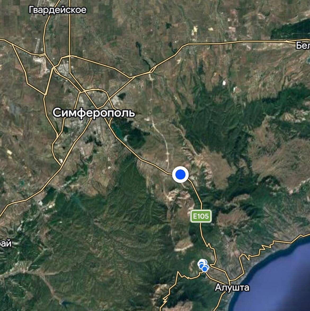 Идеальное расположение: до Симферополя - 20 км., до Алушты - 30