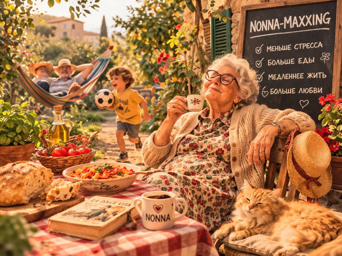 Nonna-maxxing: когда вместо стартапа вдруг хочется стать итальянской бабушкой