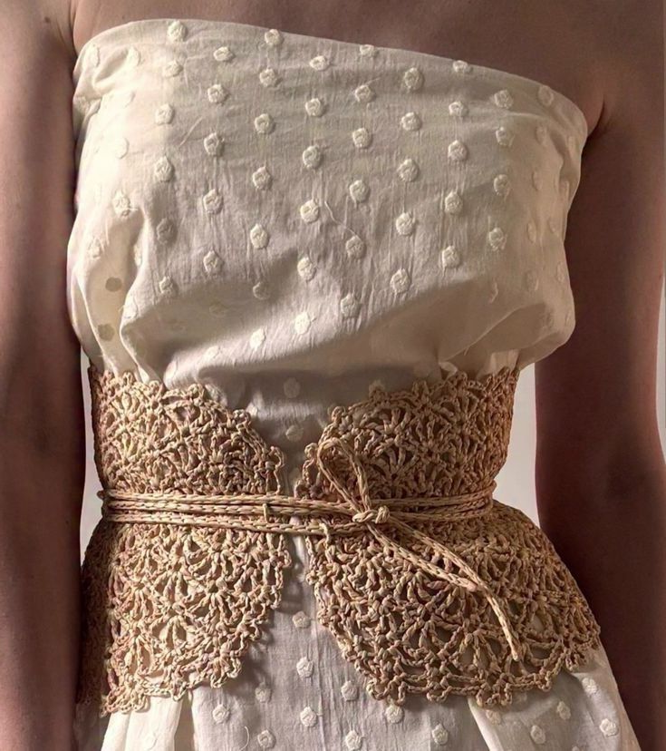 пояс крючком