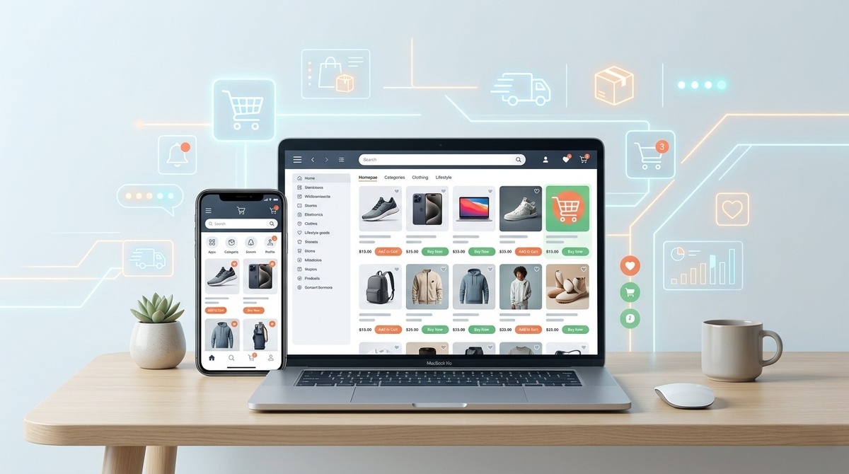 Интернет-магазин и приложение: готовое решение для запуска онлайн-продаж