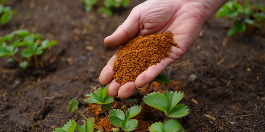 В апреле рассыпаю по клубнике только этот «порошок»: вредителей нет весь сезон, а ягод в 2 раза больше
