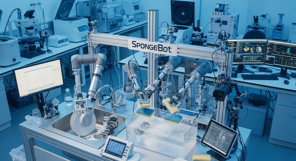 SpongeBot в лаборатории